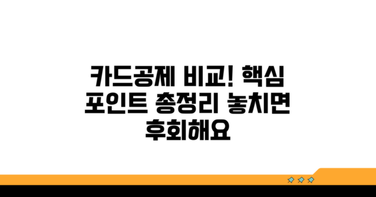신용카드공제와 비교 포인트는?