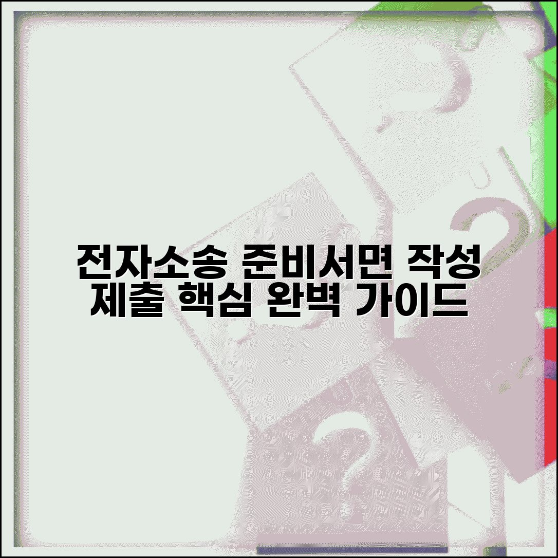 전자소송 준비서면 작성 요령과 제출 | 전자소송 서면 작성해서 제출하는 법