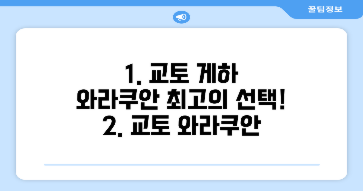 교토에서 머문 게스트하우스 와라쿠 안