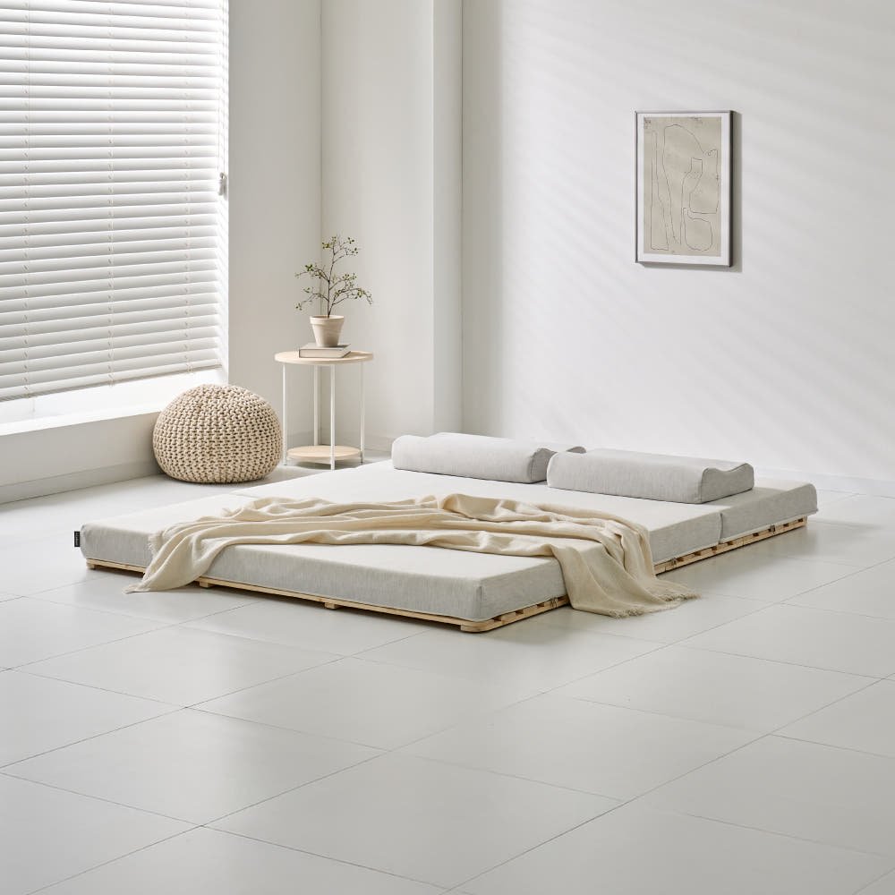 라폼 하이브리드 3단 접이식 천연라텍스 토퍼 매트리스 10cm쿠폰할인 상세 이미지 1