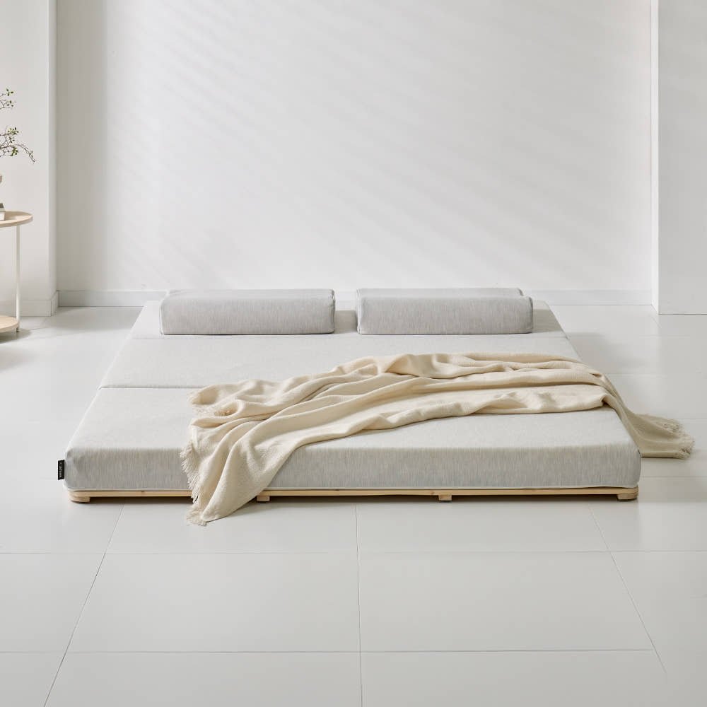 라폼 하이브리드 3단 접이식 천연라텍스 토퍼 매트리스 10cm쿠폰할인 상세 이미지 2