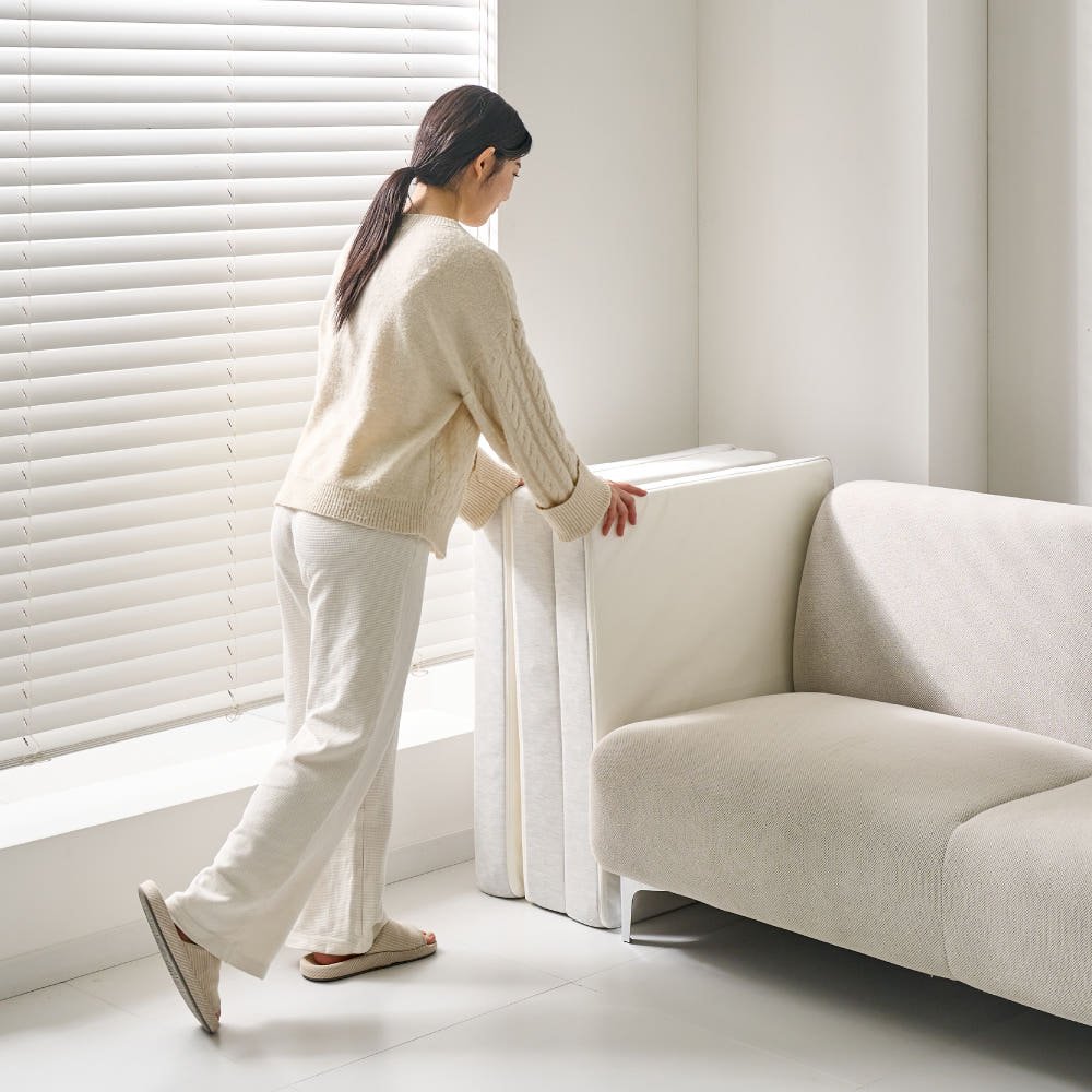 라폼 하이브리드 3단 접이식 천연라텍스 토퍼 매트리스 10cm쿠폰할인 상세 이미지 1