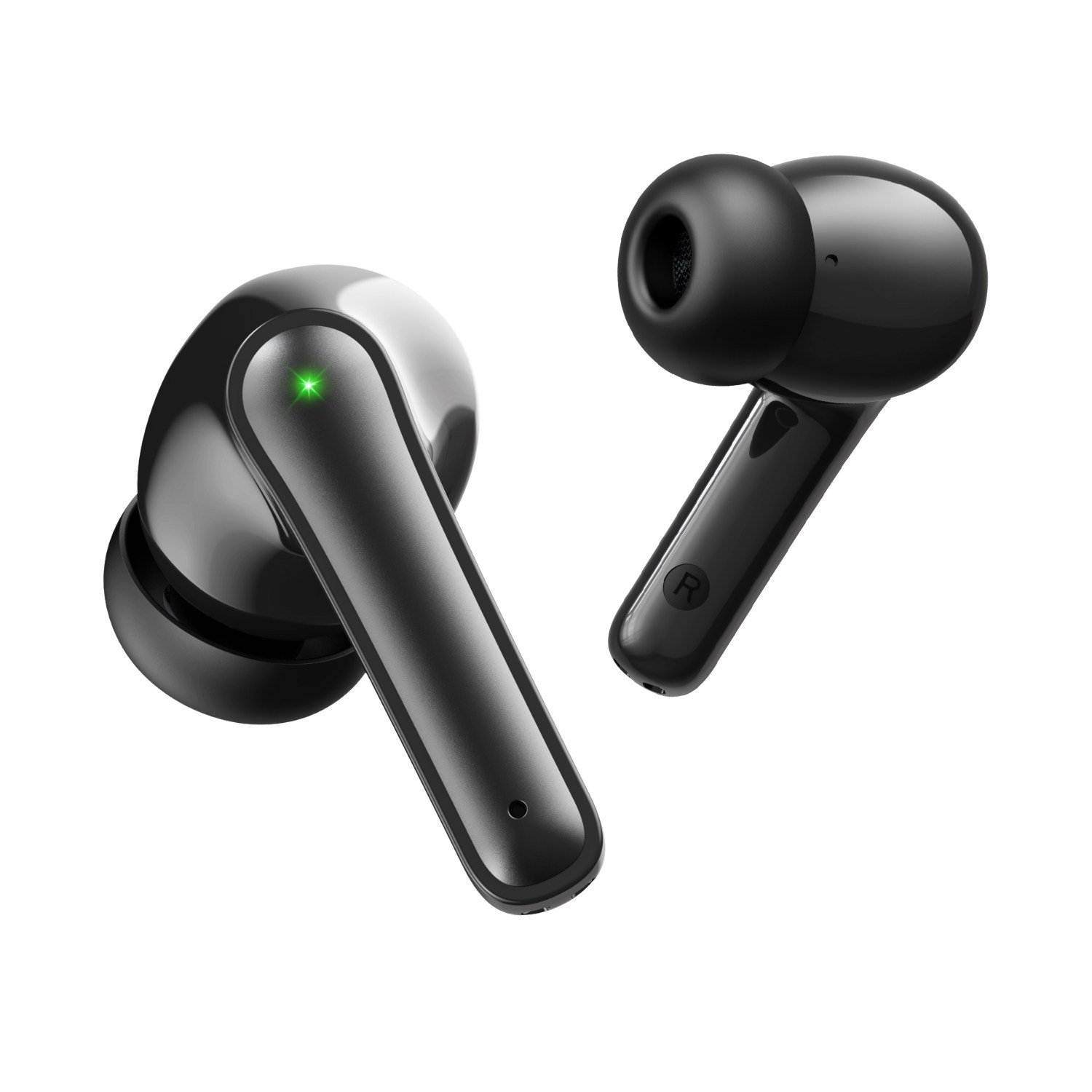 KONLI 노이즈 캔슬링 커널형 무선 블루투스 이어폰 방수, 블랙, T12할인 상세 이미지 2