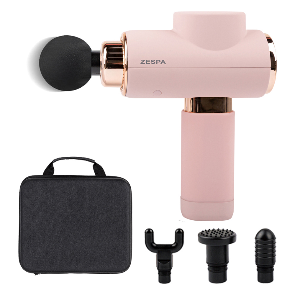 제스파 클래식 전신 무선 자동 마사지건, ZP2966, 핑크 + 로즈골드쿠폰할인 상세 이미지 1