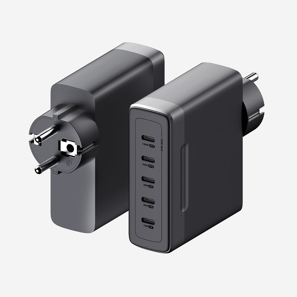 PD3.1 150W PPS GaN 접지 멀티 초고속 충전기 GX510 상세 이미지 1