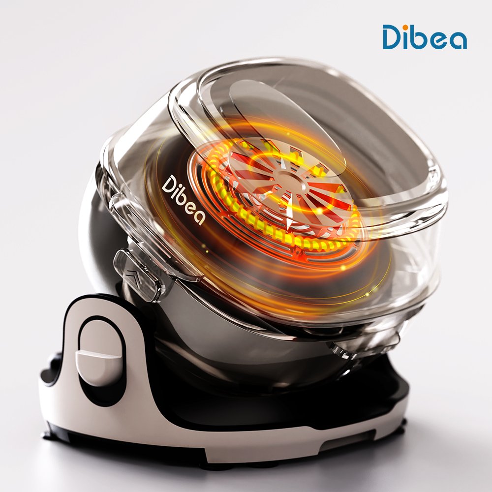 디베아 원터치 스마트 자동회전 에어프라이어 360 상세 이미지 2