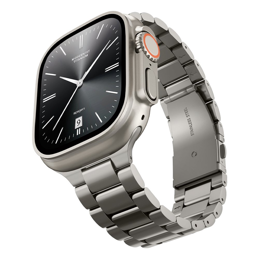 애플워치 티타늄 스트랩 11 10 9 8 7 SE3 SE2 6 5 4 SE 울트라 3 2 1 모던핏 티타늄 상세 이미지 1