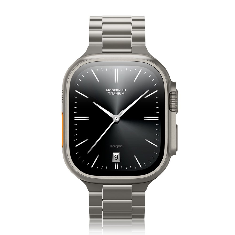 애플워치 티타늄 스트랩 11 10 9 8 7 SE3 SE2 6 5 4 SE 울트라 3 2 1 모던핏 티타늄 상세 이미지 2