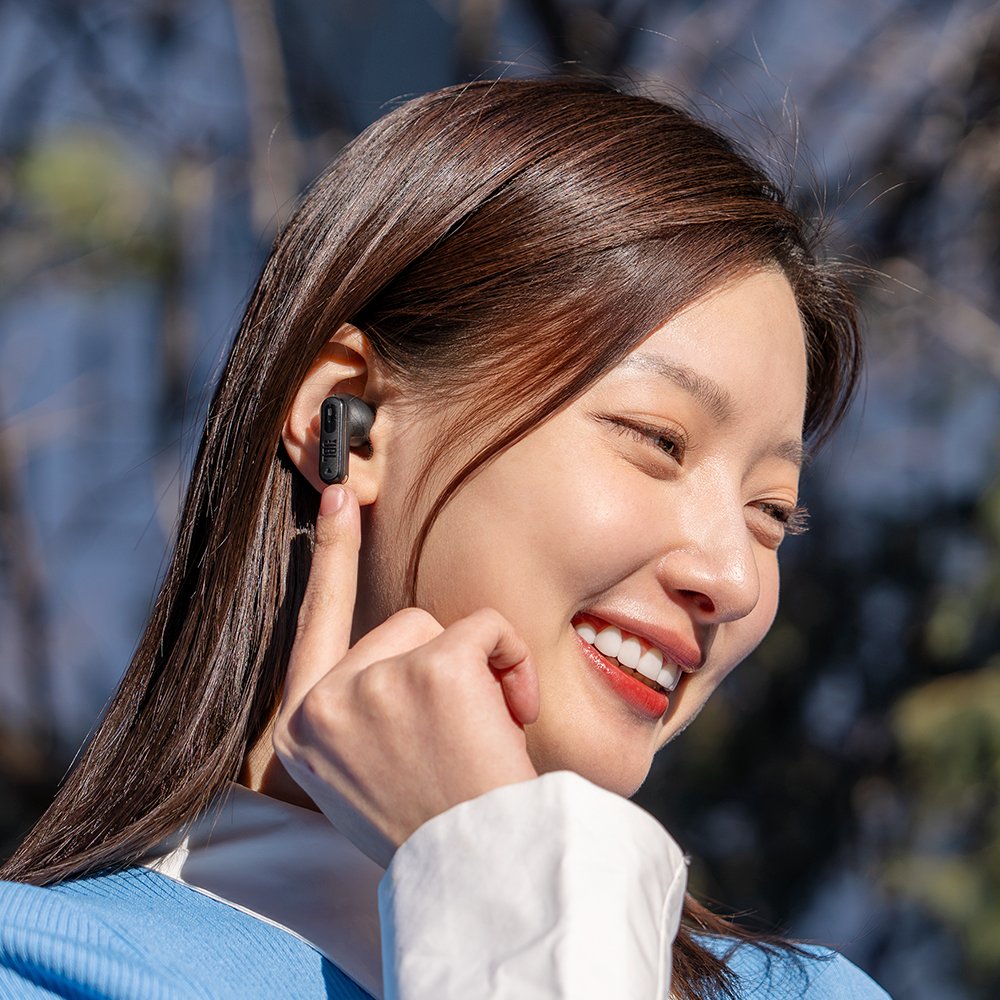 삼성공식파트너 JBL TUNE BEAM2 블루투스 이어폰 노이즈캔슬링 블랙 상세 이미지 2