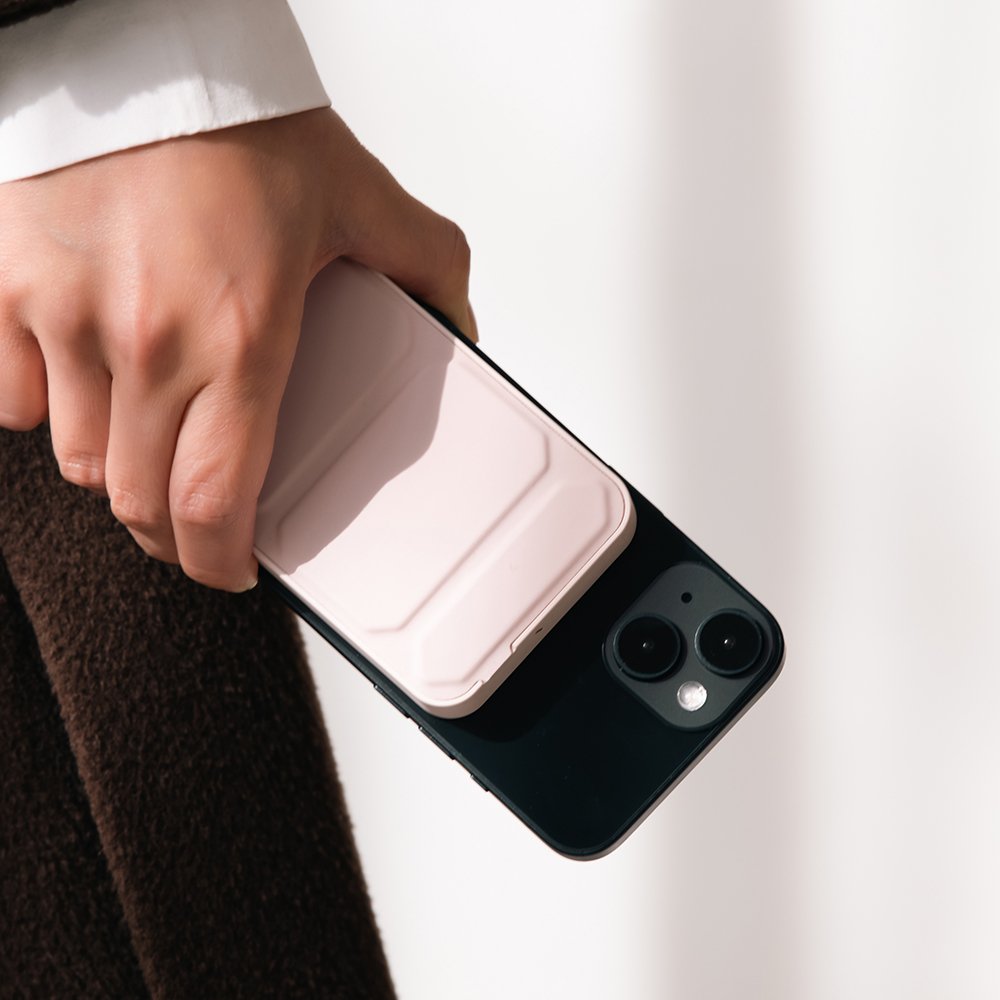 코딩 맥파워 아이폰 고속 무선 충전 맥세이프 보조배터리 5000mAh KMPB05 화이트 상세 이미지 2