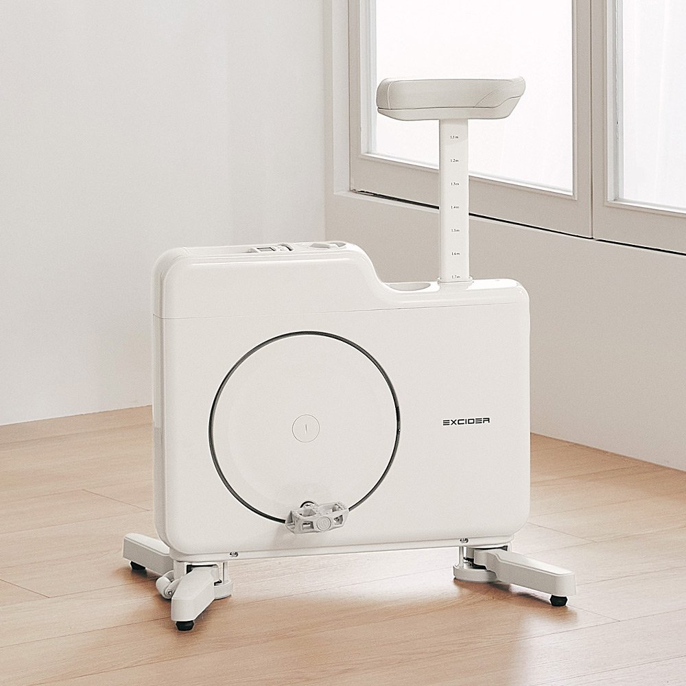 엑사이더 실내자전거 저소음 큐브 바이크 헬스 사이클 유산소 슬림 네모 운동 기구 EB730 상세 이미지 1