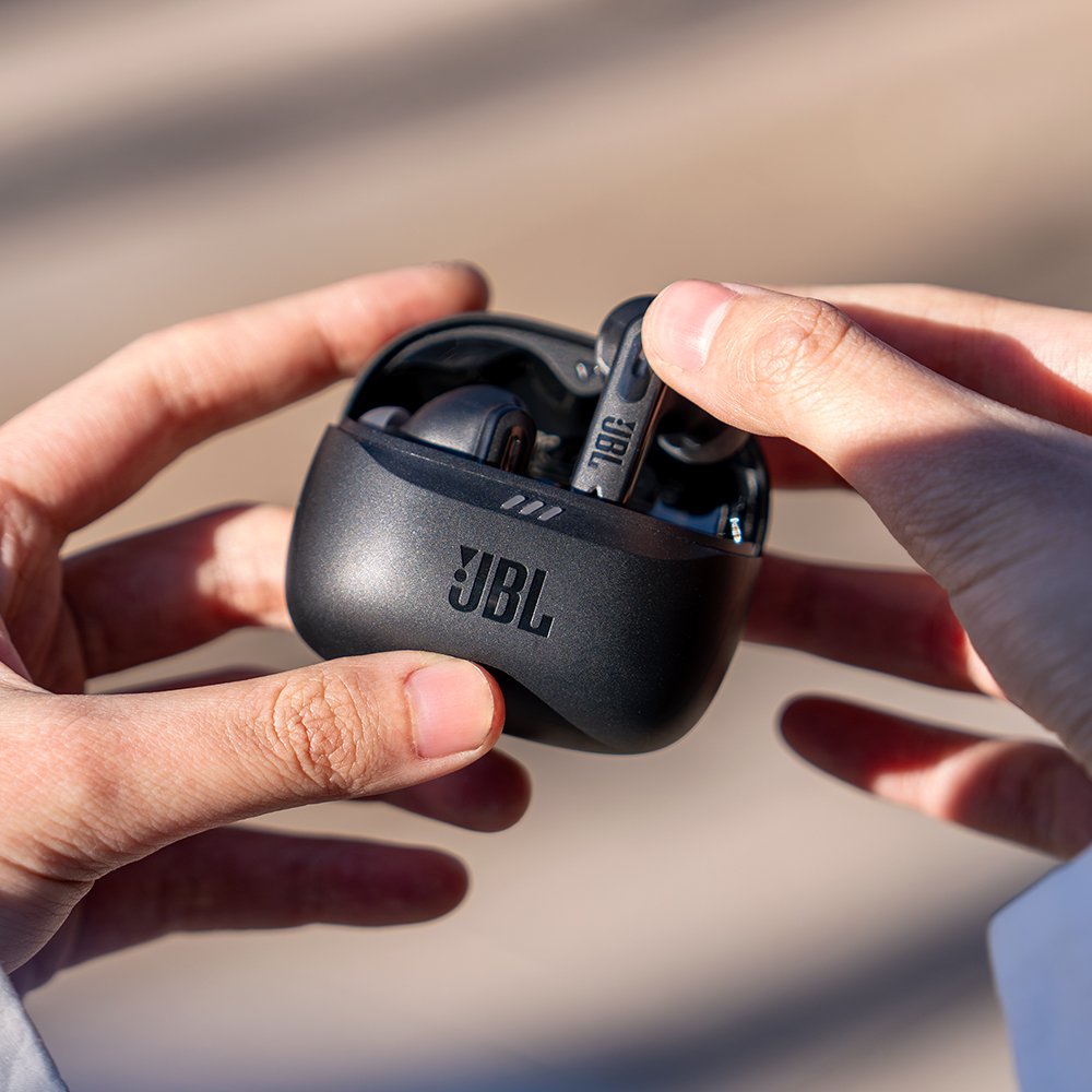 삼성공식파트너 JBL TUNE BEAM2 블루투스 이어폰 노이즈캔슬링 블랙 상세 이미지 2