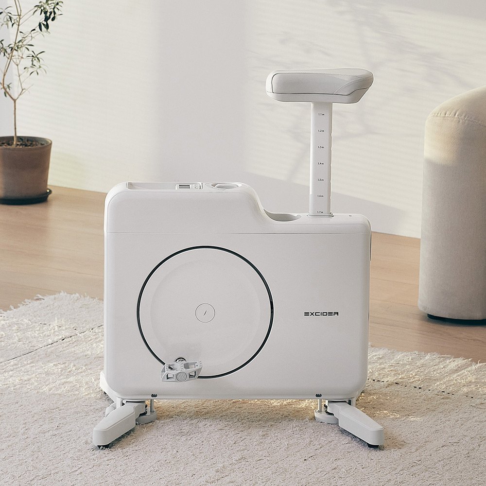 엑사이더 실내자전거 저소음 큐브 바이크 헬스 사이클 유산소 슬림 네모 운동 기구 EB730 상세 이미지 2