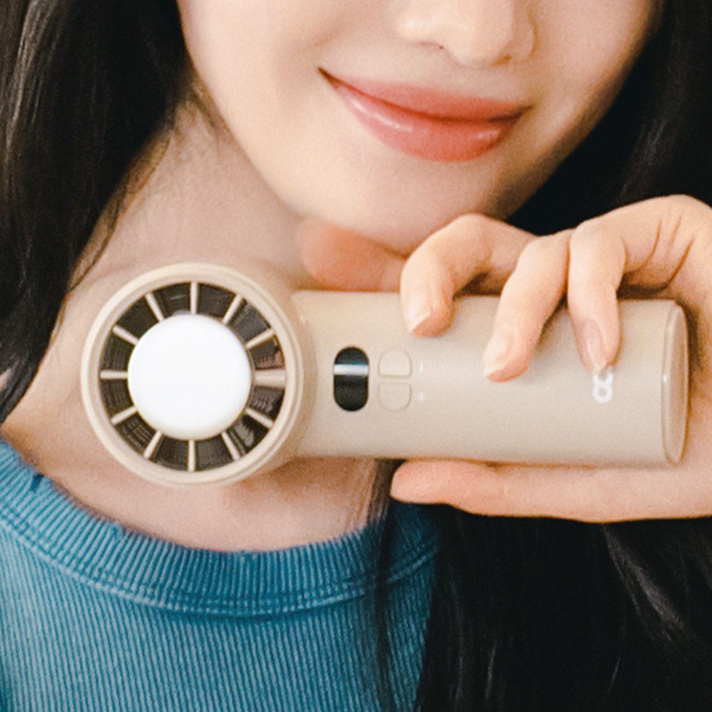 오아 아이스볼트 휴대용 미니 급속 냉각 손 선풍기 이중쿨링 BLDC 핸디 핸드 손풍기 상세 이미지 1