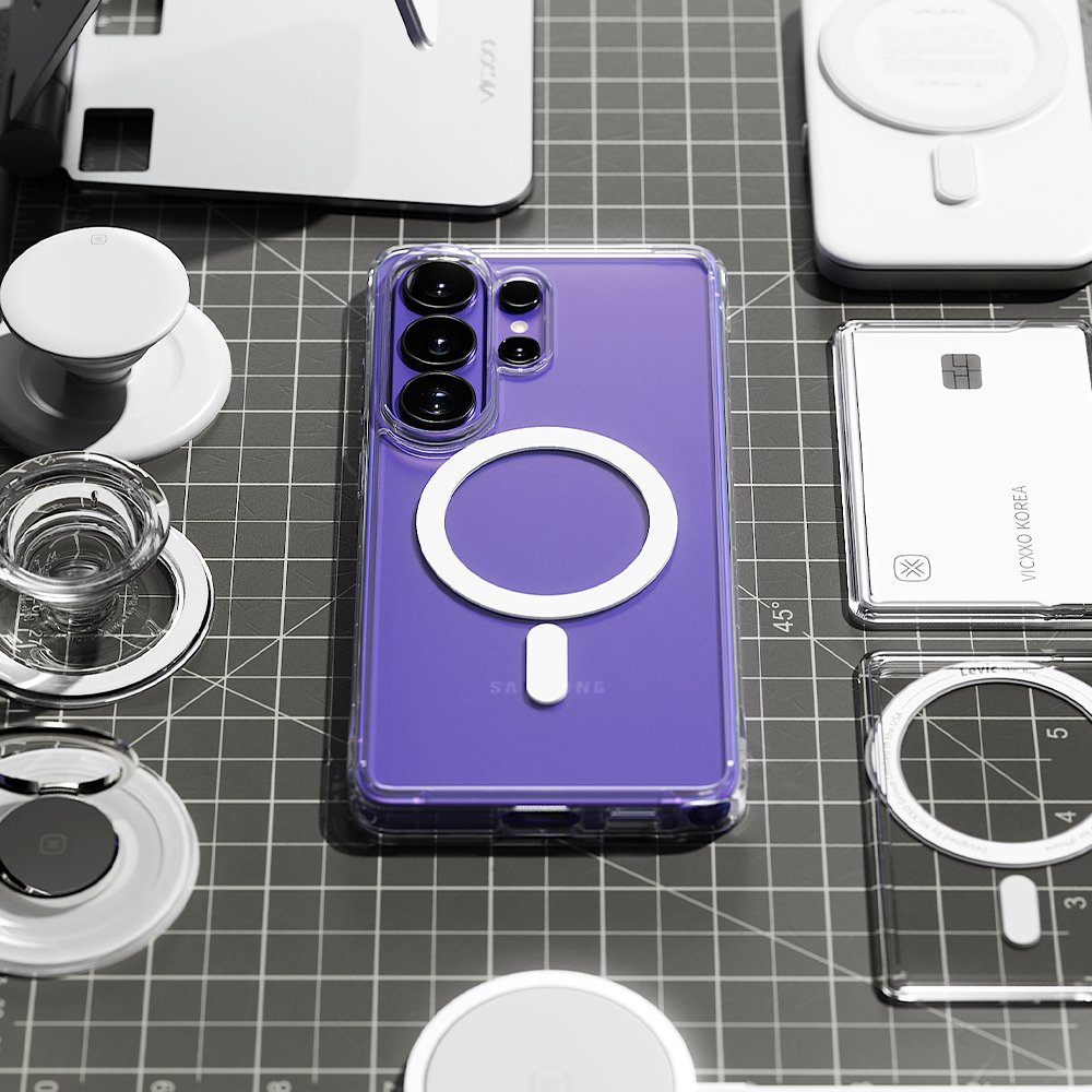 빅쏘 레빅터프 맥세이프 케이스 투명, 갤럭시S26 상세 이미지 1