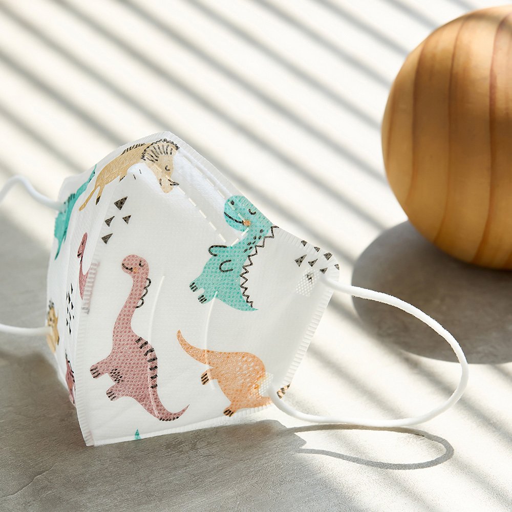 닥터퓨리 KF80 공룡 캐릭터 부리형 황사마스크 다이노스, 25매 상세 이미지 1