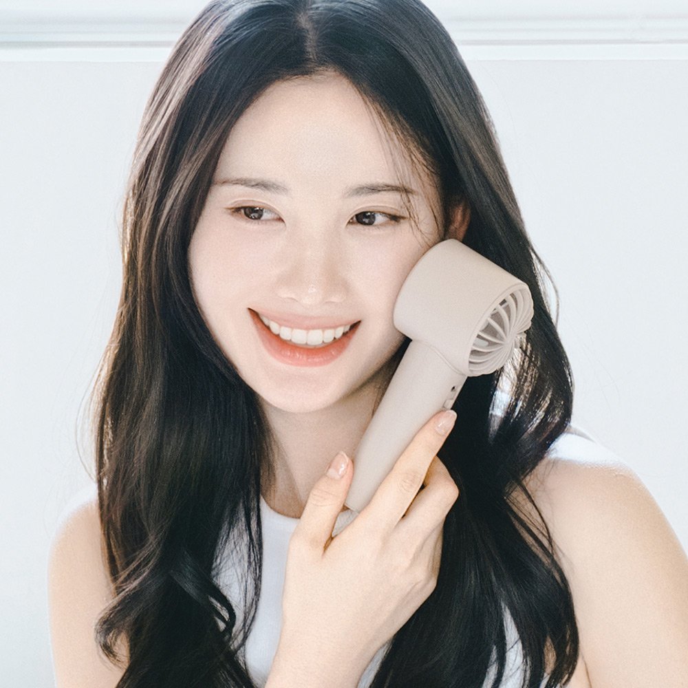 오아 아이스볼트 휴대용 미니 급속 냉각 손 선풍기 이중쿨링 BLDC 핸디 핸드 손풍기 상세 이미지 2