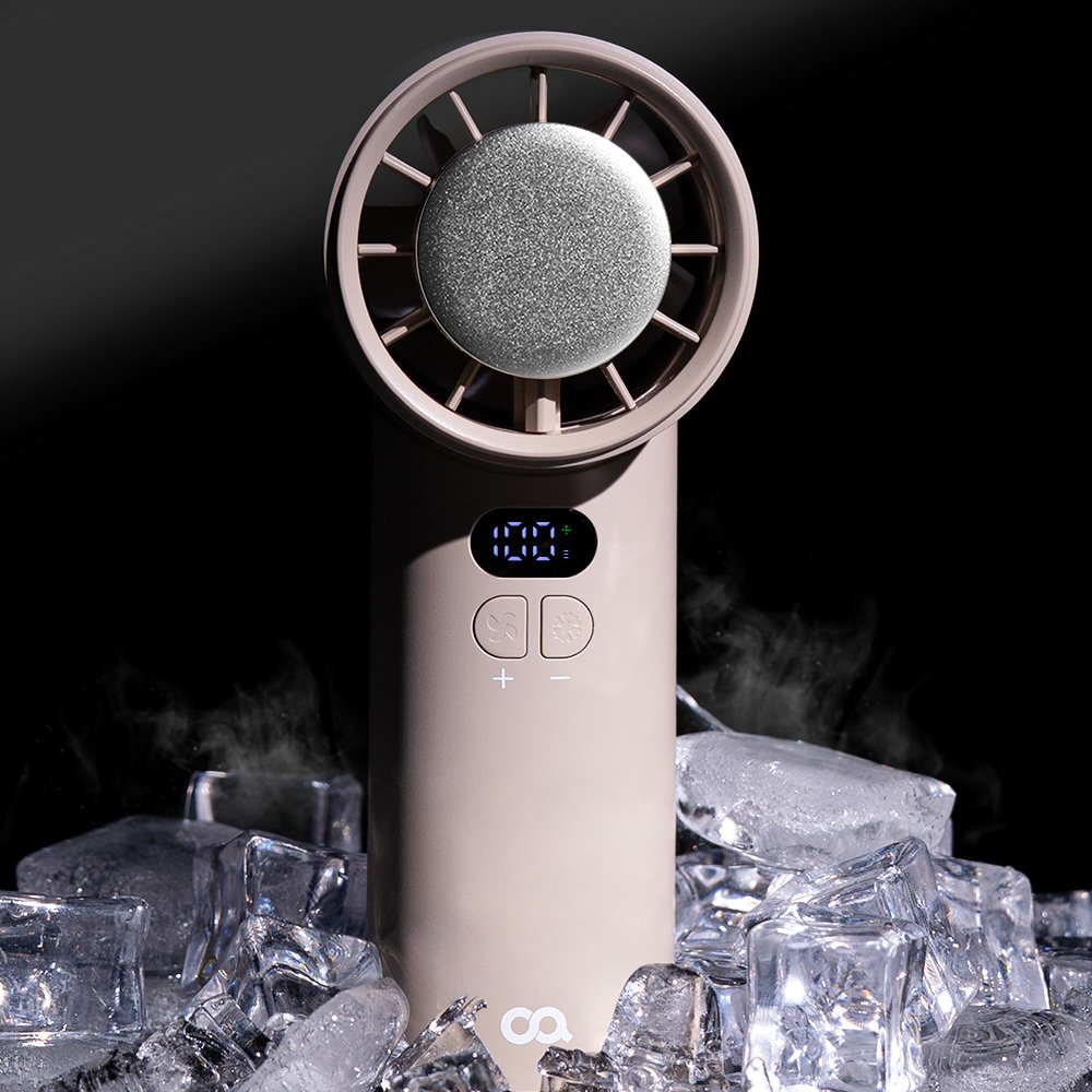 오아 아이스볼트 휴대용 미니 급속 냉각 손 선풍기 이중쿨링 BLDC 핸디 핸드 손풍기 상세 이미지 1