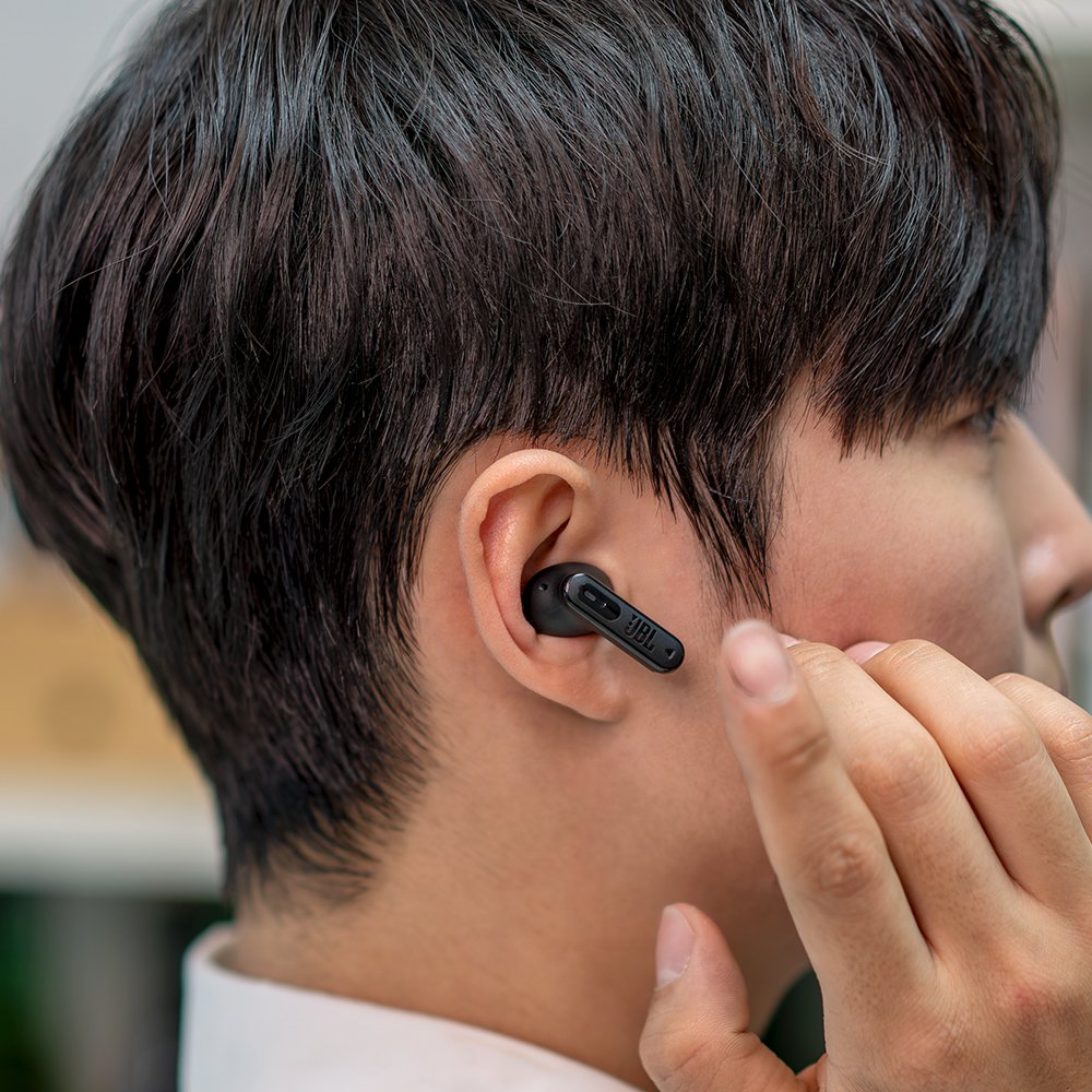 삼성공식파트너 JBL TUNE BEAM2 블루투스 이어폰 노이즈캔슬링 블랙 상세 이미지 2