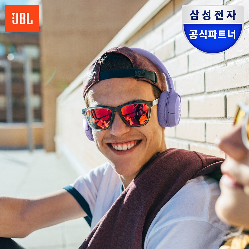 삼성공식파트너 JBL T670NC 노이즈캔슬링 블루투스헤드셋 JBLT670NCPUR 상세 이미지 1