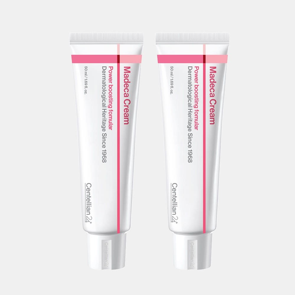 동국제약 센텔리안24 마데카크림 파워부스팅 포뮬러 어드밴스드 50ml 2개 / 비타민C 병풀크림 테카 콜라겐 기미 잡티 모공 멜라닌 개선 탄력에 도움, 항산화 토닝 케어 상세 이미지 1