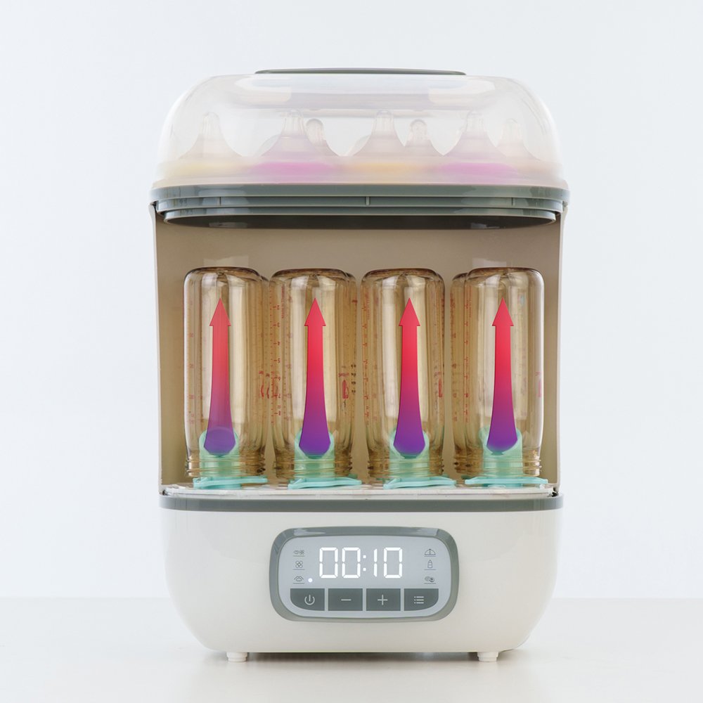 리빙웰 베이비스타 4in1 스팀 건조 젖병 소독기 BS610A 상세 이미지 2