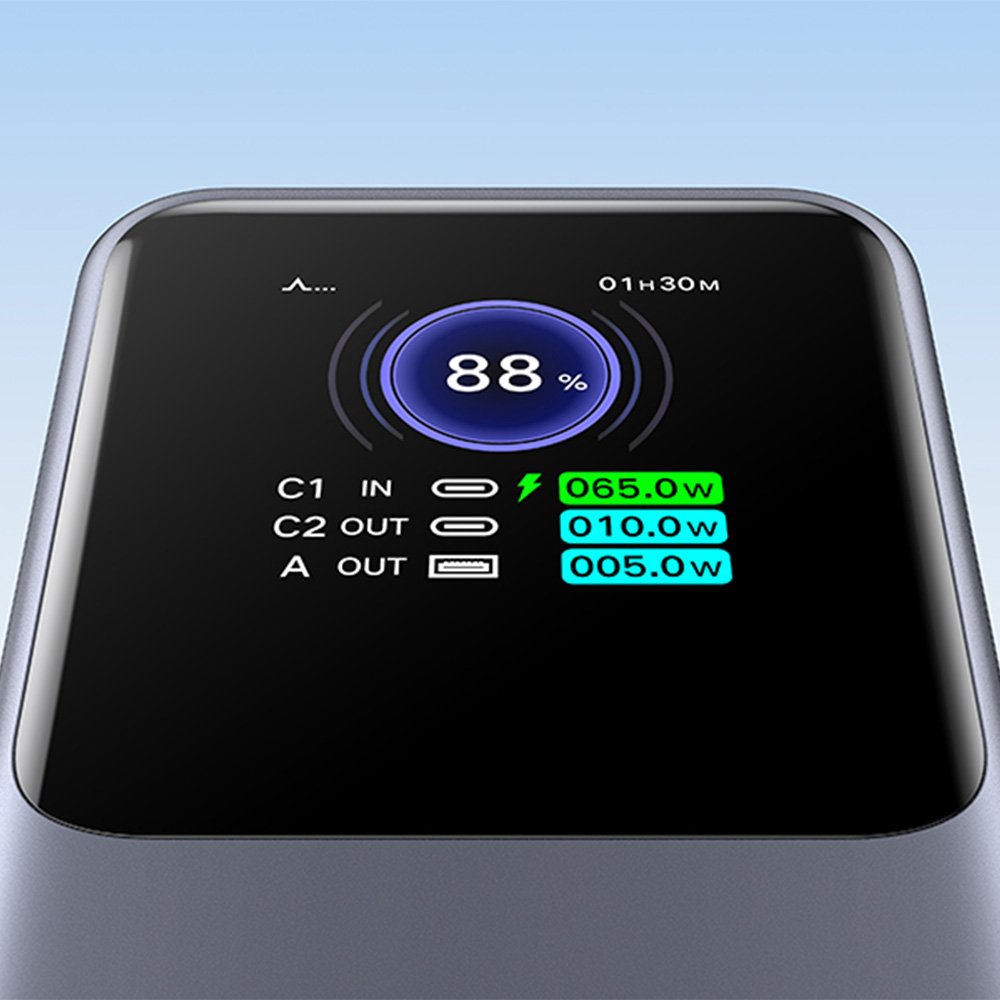 유그린 130W PD 20000mAh 고속충전 대용량 보조배터리 기내반입 U-35524 상세 이미지 1
