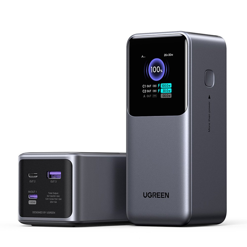 유그린 130W PD 20000mAh 고속충전 대용량 보조배터리 기내반입 U-35524 상세 이미지 2