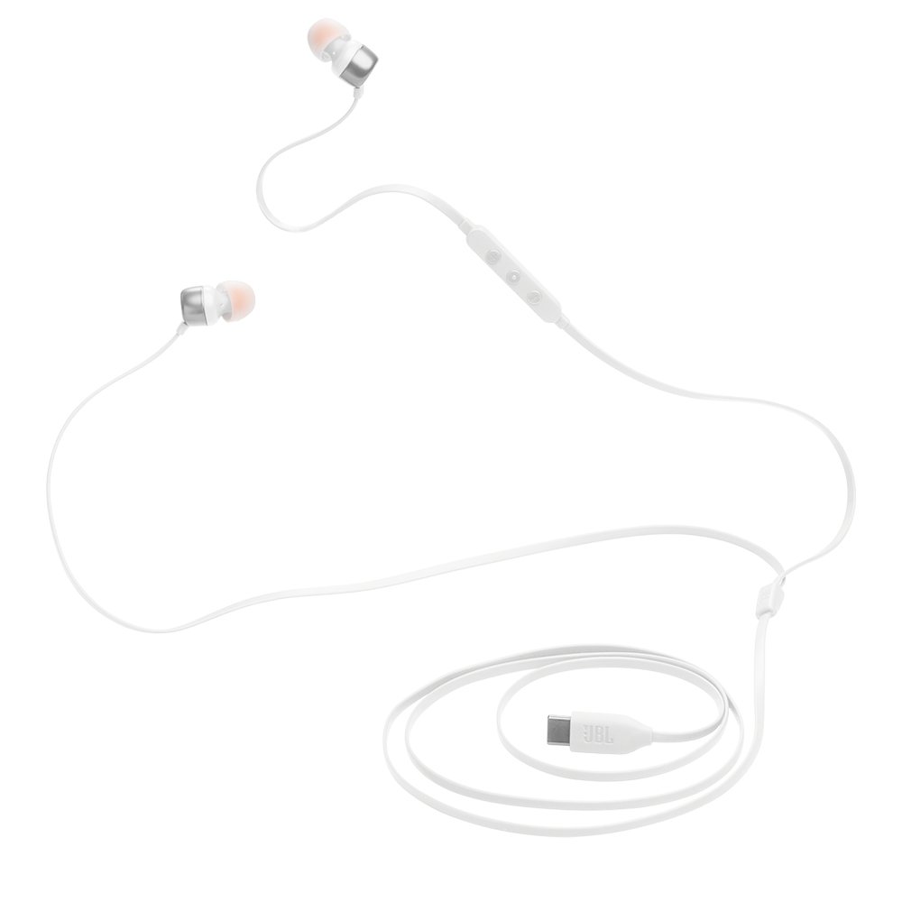 삼성공식파트너 JBL TUNE 310C 유선 이어폰 화이트 상세 이미지 2